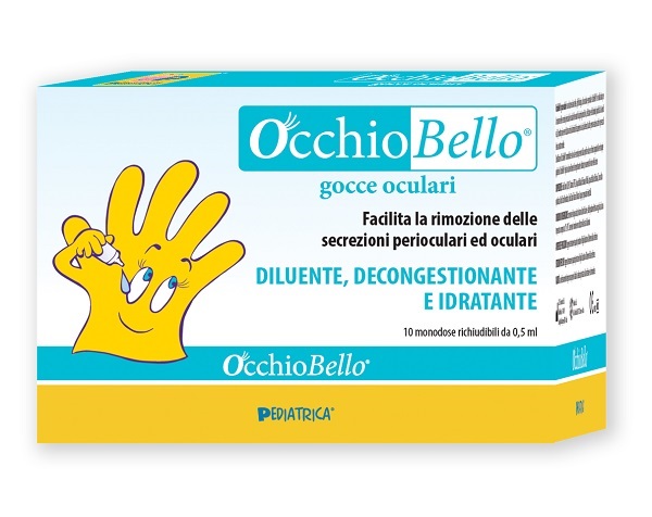 OCCHIOBELLO GOCCE OCULARI 10 FLACONCINI MONODOSE RICHIUDIBILI DA 0,5 ML - Pharmaleader