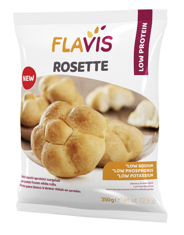 FLAVIS ROSETTE PANINI BIANCHI APROTEICI SURGELATI 350 G - Pharmaleader
