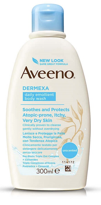 AVEENO DERMEXA BAGNO DOCCIA 300 ML - Pharmaleader