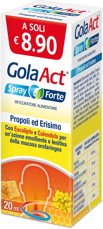 GOLA ACT SPRAY FORTE 20 ML - Pharmaleader