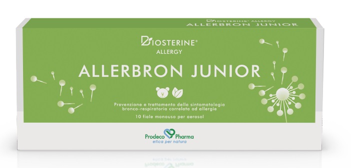 BIOSTERINE ALLERGY ALLERBRON JUNIOR 10 FIALE DA 5 ML - Pharmaleader