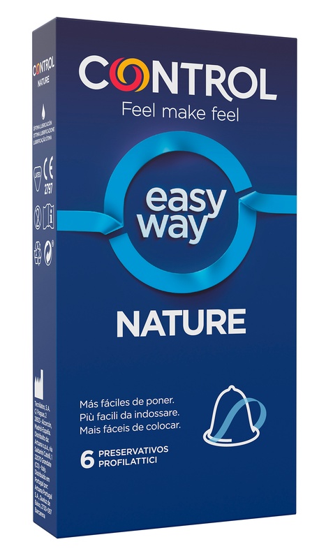 PROFILATTICO CONTROL EASY WAY NATURE 6 PEZZI - Pharmaleader