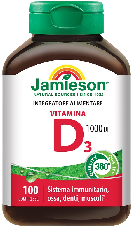 JAMIESON VITAMINA D3 1000 100 COMPRESSE - Pharmaleader