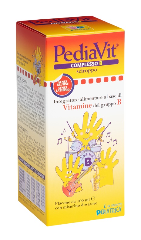PEDIAVIT COMPLESSO B SCIROPPO 100 ML - Pharmaleader