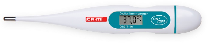 TERMOMETRO DIGITALE DIGIT 40 A 40 SECONDI CON PUNTA RIGIDA - Pharmaleader