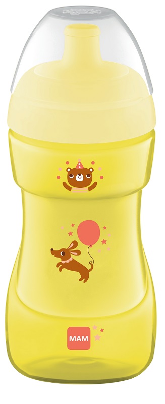 MAM TAZZA SPORTS 330 ML 12+ BECCUCCIO RIGIDO NEUTRO - Pharmaleader