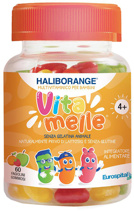 HALIBORANGE VITAMELLE 60 JELLY BEANS DA 1,44 G - Pharmaleader