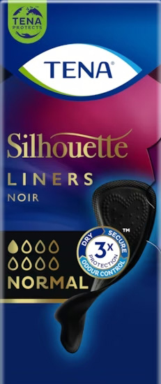 PROTEGGI SLIP NERO INCONTINENZA LEGGERA TENA SILHOUETTE NOIR NORMAL 26 PEZZI - Pharmaleader