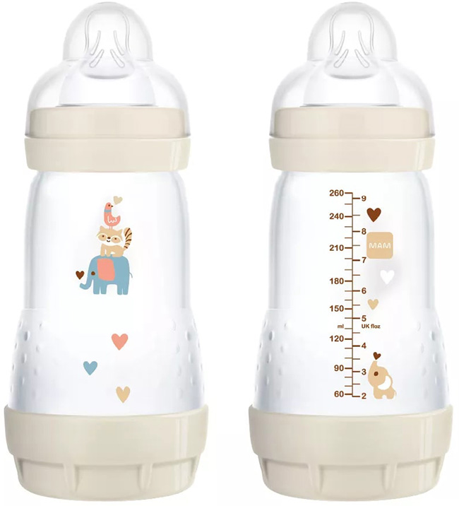 MAM BIBERON EASY START 260 ML 2+ TETTARELLA 2 NEUTRO - Pharmaleader