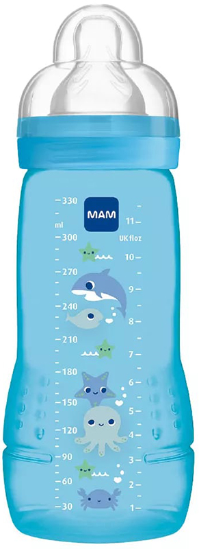 MAM EASY ACTIVE BIBERON 4+ 330 ML TETTARELLA 3 MASCHIO - Pharmaleader