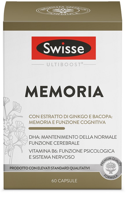 SWISSE MEMORIA 60 CAPSULE - Pharmaleader