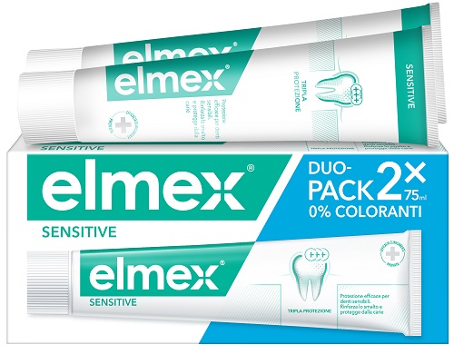 ELMEX SENSITIVE DENTIFRICIO BITUBO 2X75 ML - Pharmaleader