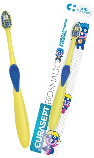 CURASEPT SPAZZOLINO BIOSMALTO KIDS 3-6 ANNI - Pharmaleader