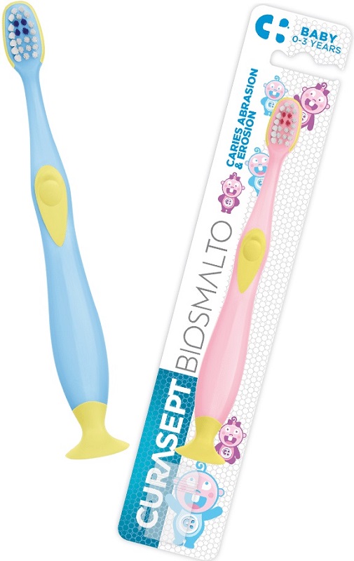 CURASEPT SPAZZOLINO BIOSMALTO BABY 0-3 ANNI - Pharmaleader