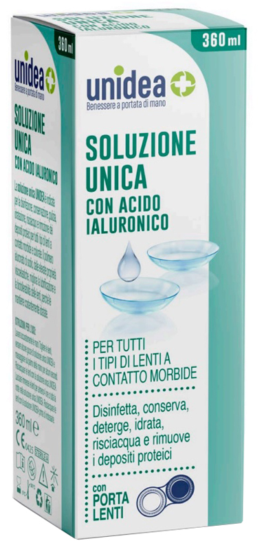UNIDEA SOLUZIONE UNICA 360 ML CON PORTALENTI - Pharmaleader