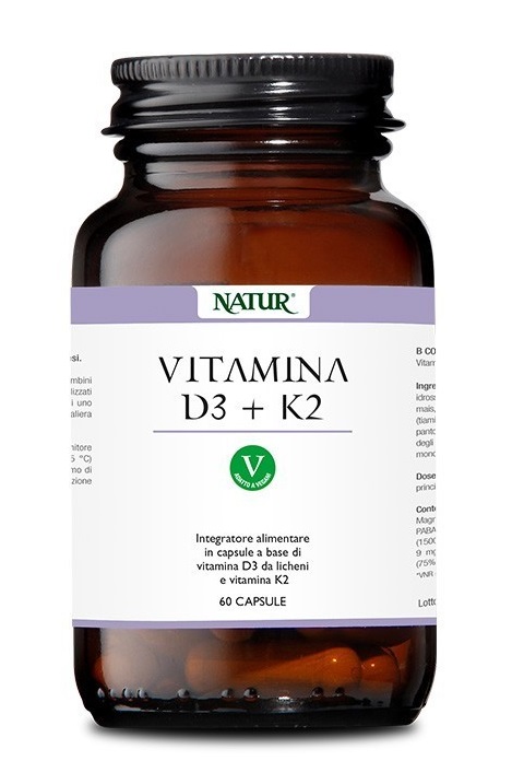VITAMINA D3+K2 60 CAPSULE - Pharmaleader