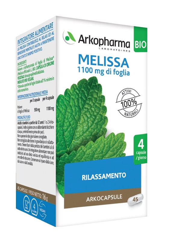 ARKOCPS MELISSA 45 CAPSULE BIO - Pharmaleader