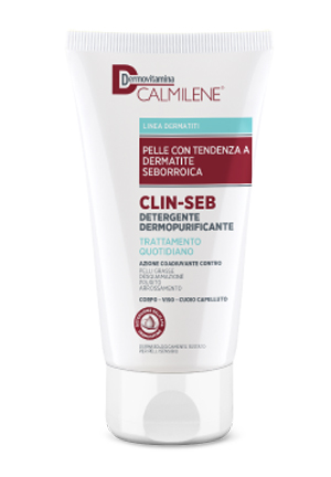 DERMOVITAMINA CALMILENE CLIN-SEB DETERGENTE DERMOPURIFICANTE TRATTAMENTO QUOTIDIANO 200 ML - Pharmaleader