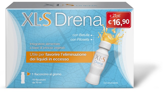 XLS DRENA TAGLIO PREZZO 10 FLACONCINI 70 ML - Pharmaleader