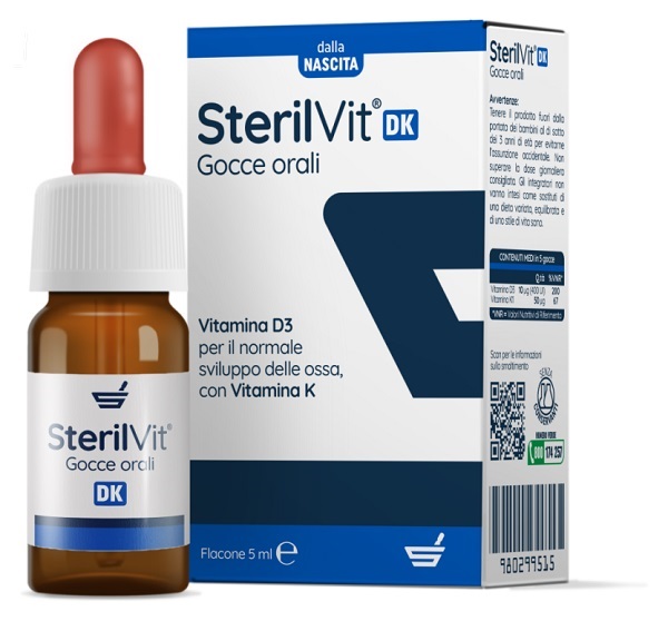 STERILVIT DK GOCCE 5 ML - Pharmaleader