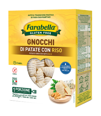 FARABELLA GNOCCHI PATATE CON RISO 250 G - Pharmaleader