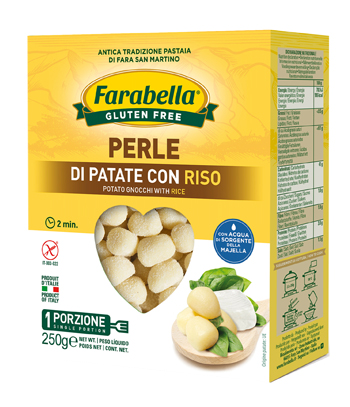 FARABELLA PERLE PATATE CON RISO 250 G - Pharmaleader