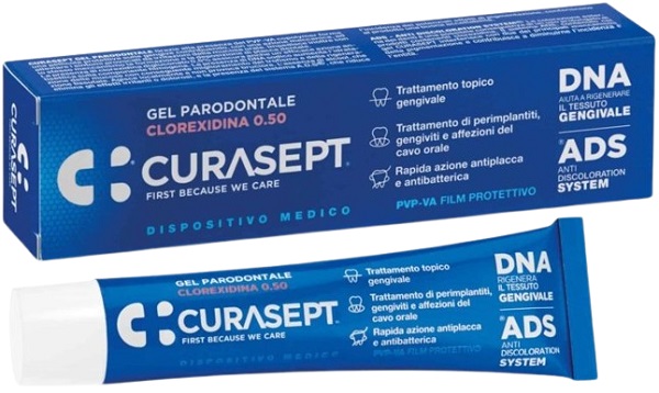 CURASEPT GEL PARODONTALE 0,5% 30 ML ADS + DNA - Pharmaleader