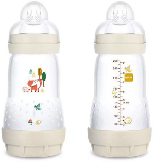 MAM BIBERON EASY START 260 ML 2+ TETTARELLA 2 NEUTRO 2 PEZZI - Pharmaleader