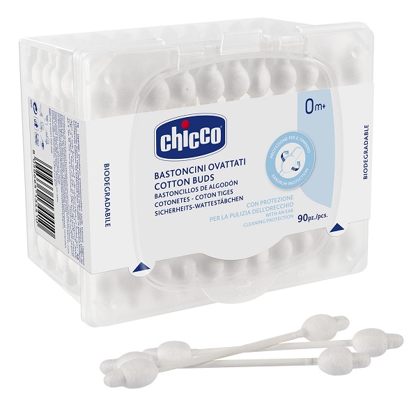CHICCO BASTONCINI COTONATI 90 PEZZI - Pharmaleader