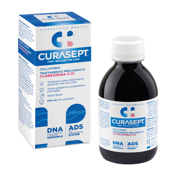 CURASEPT COLLUTORIO 0,12 ADS + DNA 200 ML - Pharmaleader