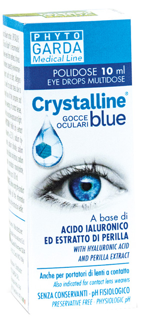 CRYSTALLINE BLUE GOCCE POLIDOSE 10 ML - Pharmaleader