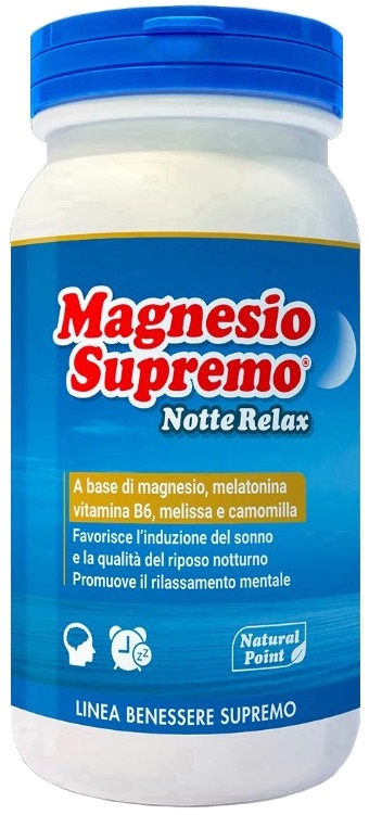 MAGNESIO SUPREMO NOTTE RELAX 150 G - Pharmaleader