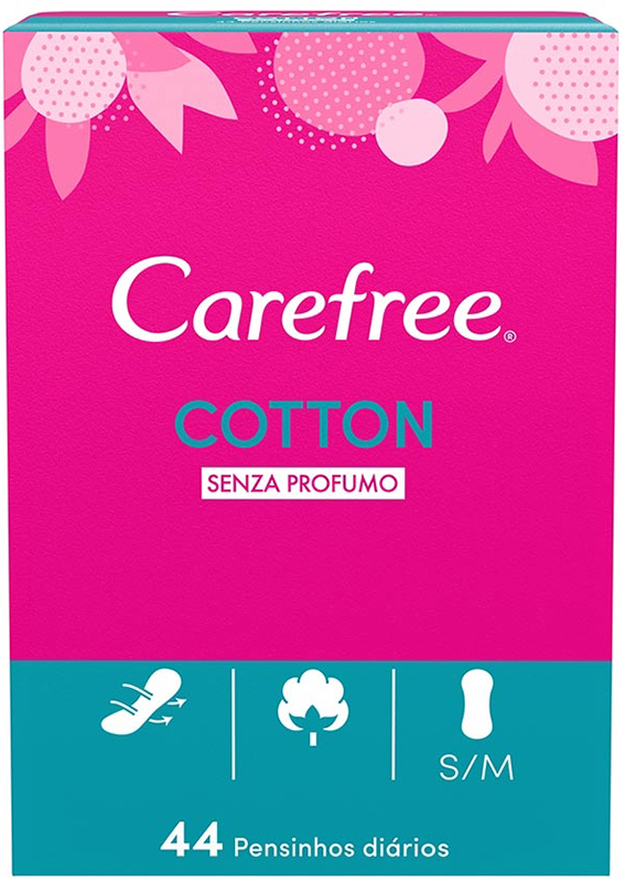 CAREFREE COTTON SALVASLIP 44 PEZZI - Pharmaleader