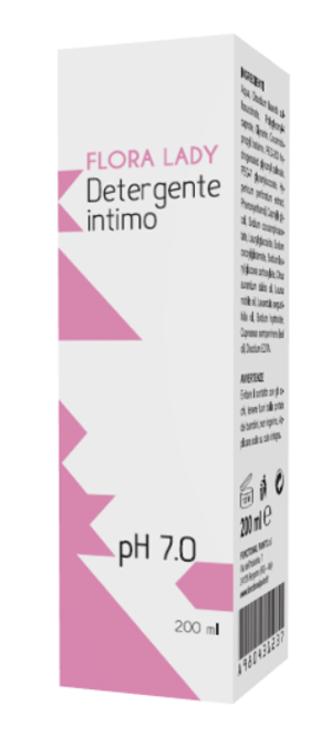 FLORA LADY DETERGENTE INTIMO PH 7,0 200 ML - Pharmaleader