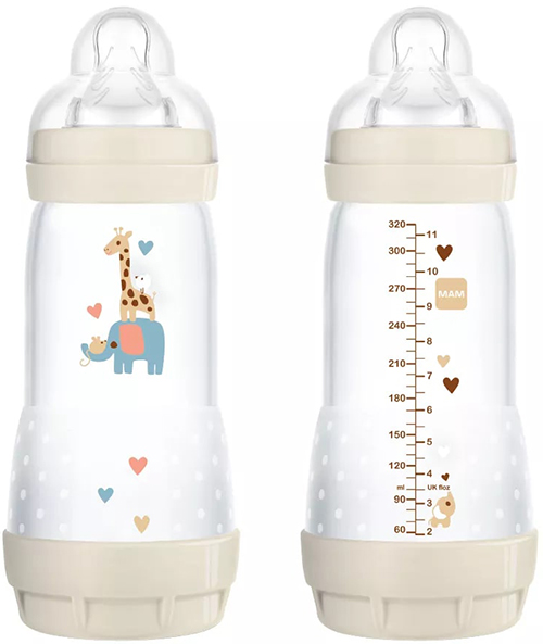 MAM BIBERON EASY START 320 ML 4+ TETTARELLA 3 NEUTRO - Pharmaleader