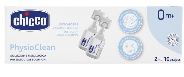 CHICCO SOLUZIONE PHYSIOCLEAN 2 ML 10 PEZZI - Pharmaleader