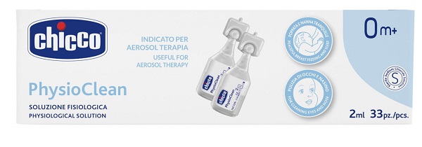 CHICCO SOLUZIONE PHYSIOCLEAN 2 ML 33 PEZZI - Pharmaleader