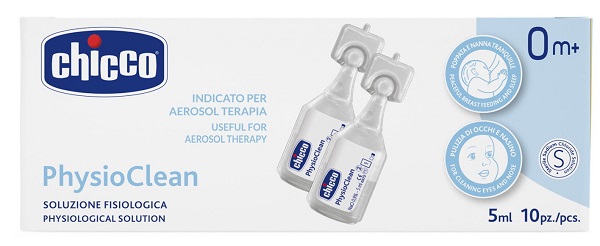 CHICCO SOLUZIONE PHYSIOCLEAN 5 ML 10 PEZZI - Pharmaleader