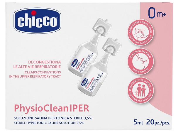 CHICCO SOLUZIONE HYPERTONIC 5 ML 20 PEZZI - Pharmaleader