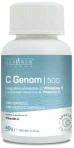 C-GENOM 500 GLAUBER 120 COMPRESSE - Pharmaleader