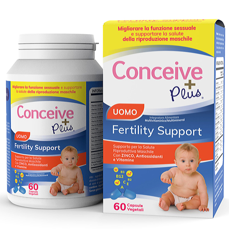 CONCEIVE PLUS SUPPORTO FERTILITA' MASCHILE 60 CAPSULE VEGETALI - Pharmaleader