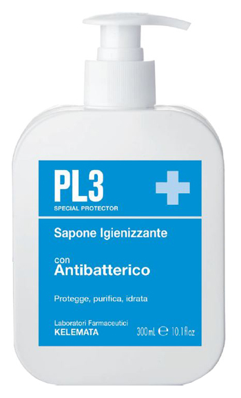 PL3 SAPONE IGIENIZZANTE CON ANTIBATTERICO 300 ML - Pharmaleader