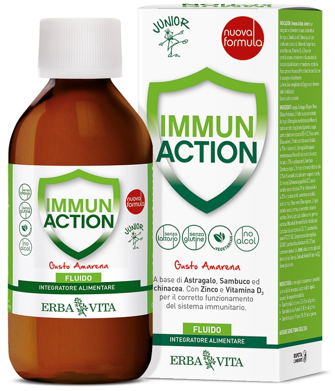 IMMUN ACTION FLUIDO JUNIOR 200 ML - Pharmaleader