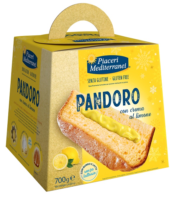 PIACERI MEDITERRANEI PANDORO CREMA AL LIMONE 700 G - Pharmaleader