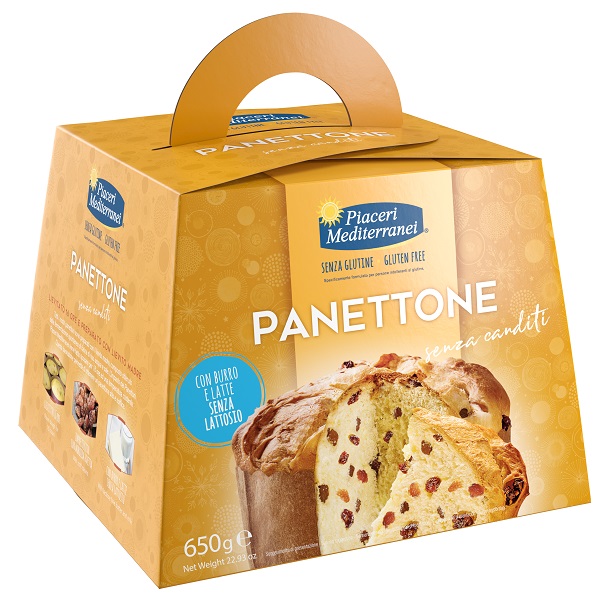 PIACERI MEDITERRANEI PANETTONE SENZA CANDITI 650 G - Pharmaleader