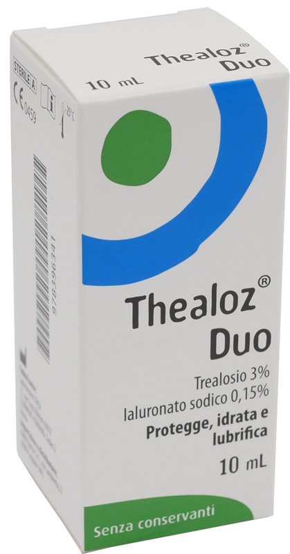 SOLUZIONE OCULARE THEALOZ DUO 10 ML - Pharmaleader