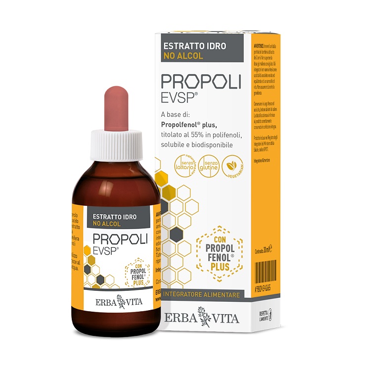PROPOLI EVSP ESTRATTO IDRO NO ALCOL 30 ML - Pharmaleader