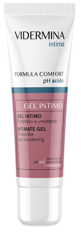 VIDERMINA INTIMA FORMULA COMFORT PH ACIDO GEL INTIMO PROTETTIVO E UMETTANTE NUOVA FORMULA 30 ML - Pharmaleader