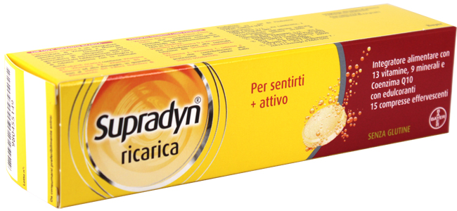 SUPRADYN RICARICA 15 COMPRESSE EFFERVESCENTI - Pharmaleader