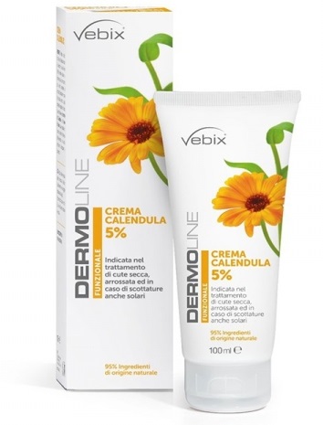 DERMOLINE CREMA VISO MANI CALENDULA 5% 100 ML - Pharmaleader